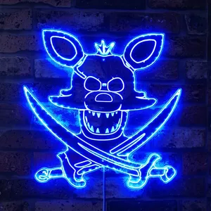 Five Nights at Freddy's Foxy Swords RGB LED Sign