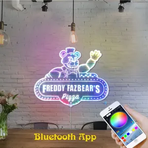 Five Nights at Freddy's Freddy Fazbear's Pizza RGB LED Sign