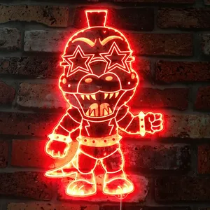 Five nights at Freddy's Monty Gator RGB LED Sign