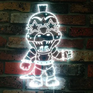 Five nights at Freddy's Monty Gator RGB LED Sign