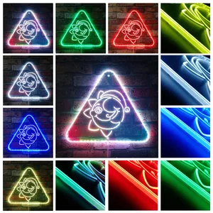 Five nights at Freddy's Sun And Moon RGB LED Sign