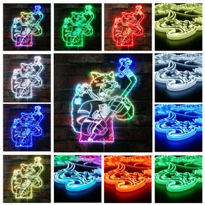 Florida Panthers Bardown RGB LED Sign