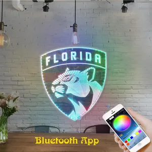Florida Panthers Logo RGB LED Sign