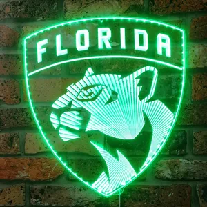 Florida Panthers Logo RGB LED Sign