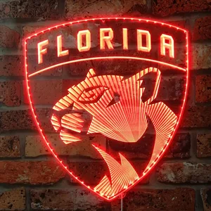 Florida Panthers Logo RGB LED Sign