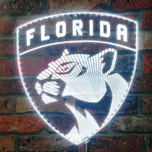Florida Panthers Logo RGB LED Sign