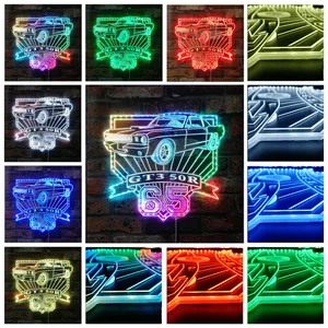 Ford 1965 Shelby Mustang GT350R RGB LED Sign