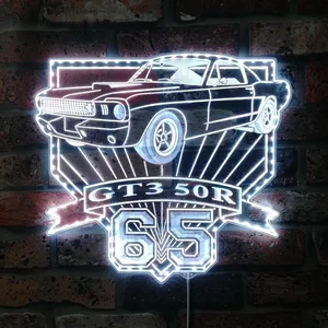 Ford 1965 Shelby Mustang GT350R RGB LED Sign