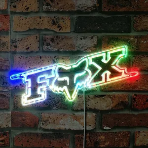 Fox Racing Logo RGB LED Sign