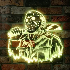 Friday the 13th Jamison RGB LED Sign