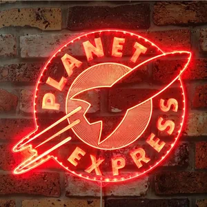 Futurama Planet Express RGB LED Sign