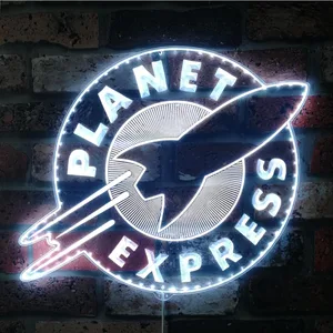 Futurama Planet Express RGB LED Sign