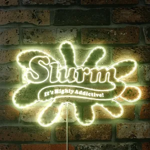 Futurama Slurm Drink Logo RGB LED Sign