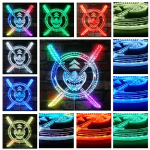 Ghost of Tsushima Samurai RGB LED Sign