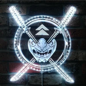 Ghost of Tsushima Samurai RGB LED Sign