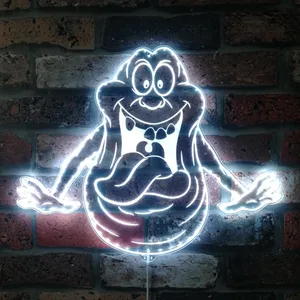 Ghostbusters Slimer RGB LED Sign
