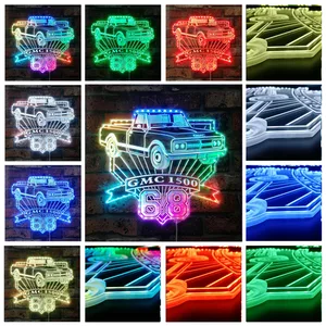 GMC 1968 GMC 1500 RGB LED Sign