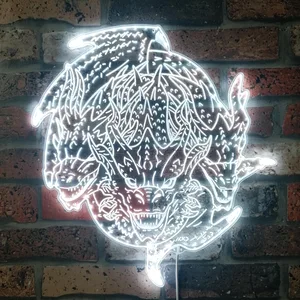 Godzilla King Ghidorah RGB LED Sign