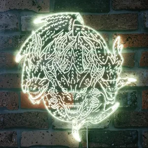 Godzilla King Ghidorah RGB LED Sign