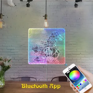 Godzilla Mechazilla RGB LED Sign