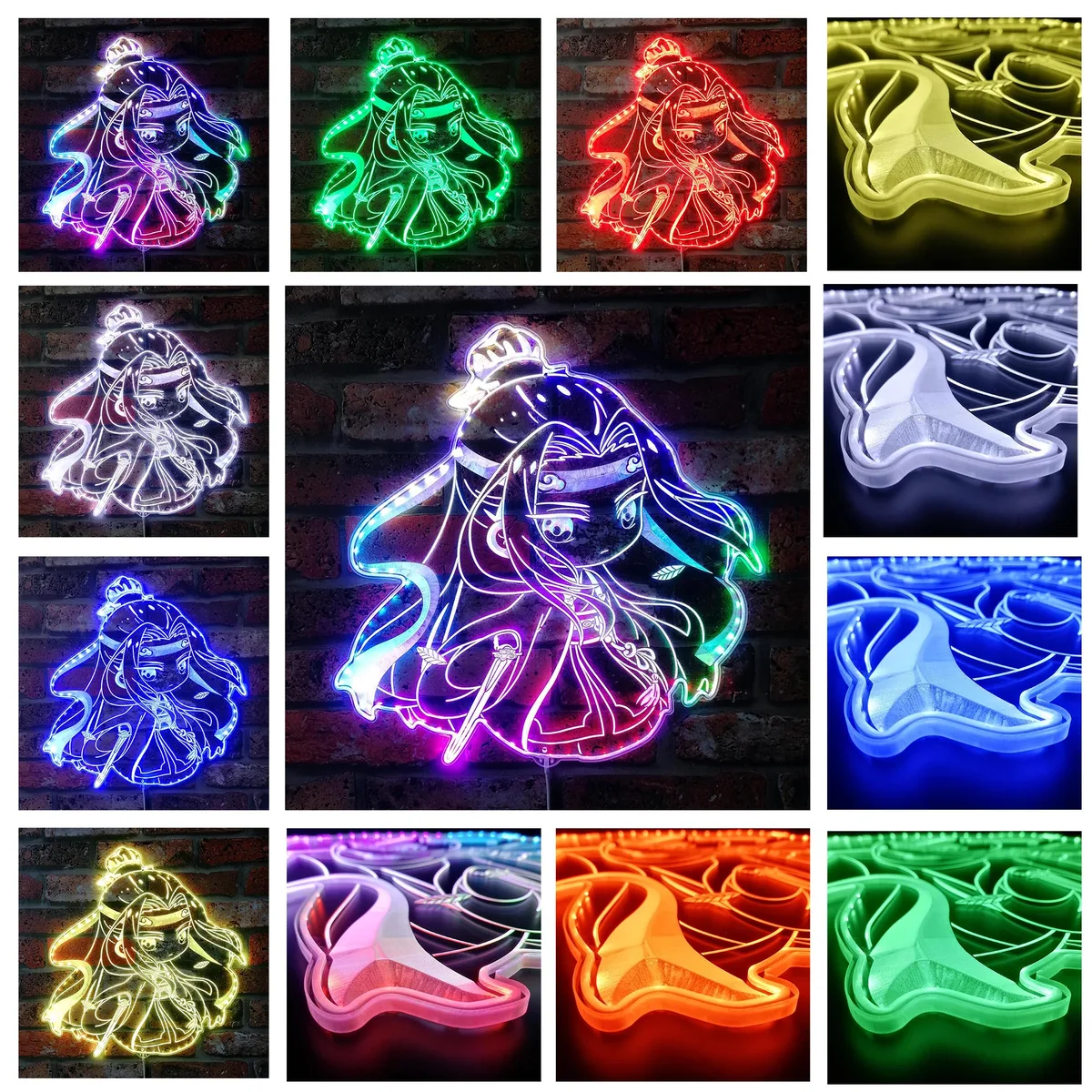 Grandmaster of Demonic Cultivation Lan Sizhui RGB LED Sign