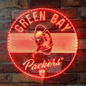 Green Bay Packers Logo 2 RGB LED Sign