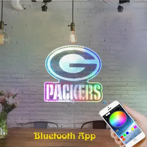 Green Bay Packers Logo RGB LED Sign