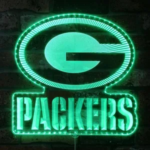 Green Bay Packers Logo RGB LED Sign