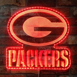 Green Bay Packers Logo RGB LED Sign