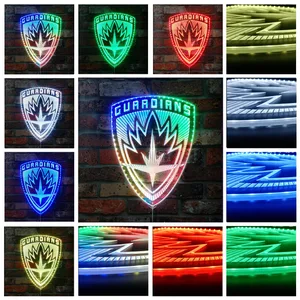 Guardians of the Galaxy Badge RGB LED Sign
