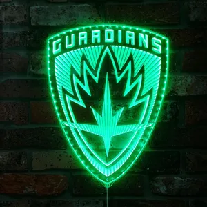 Guardians of the Galaxy Badge RGB LED Sign