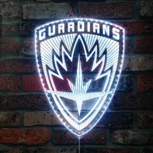 Guardians of the Galaxy Badge RGB LED Sign
