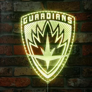 Guardians of the Galaxy Badge RGB LED Sign