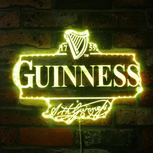 Guinness Arthur Signature RGB LED Sign