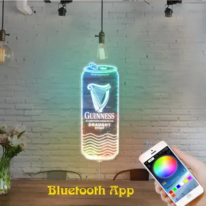 Guinness Beer Can RGB LED Sign