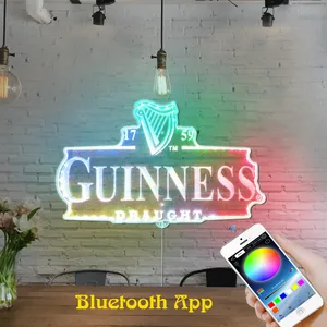 Guinness Draught RGB LED Sign