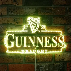 Guinness Draught RGB LED Sign