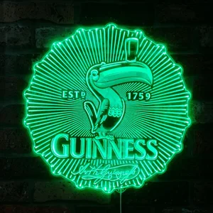 Guinness Toucan RGB LED Sign