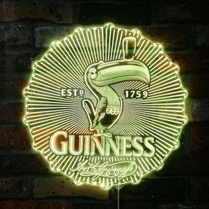 Guinness Toucan RGB LED Sign