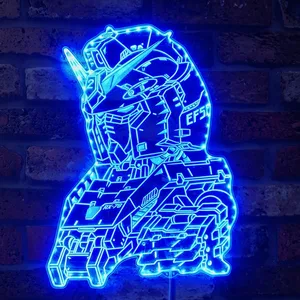 Gundam Rx-78 RGB LED Sign