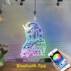 Gundam Rx-78 RGB LED Sign