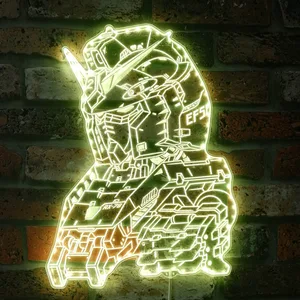 Gundam Rx-78 RGB LED Sign