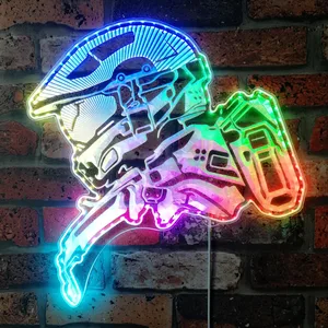 Halo Master Chief RGB LED Sign