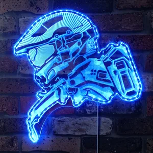 Halo Master Chief RGB LED Sign