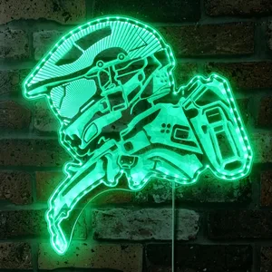 Halo Master Chief RGB LED Sign
