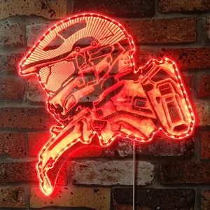 Halo Master Chief RGB LED Sign