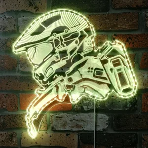 Halo Master Chief RGB LED Sign