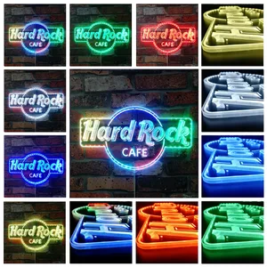 Hard Rock Café Logo RGB LED Sign