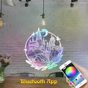 Harry Potter Hogwarts Castle RGB LED Sign