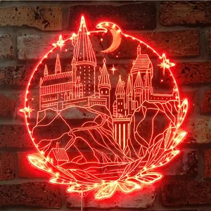 Harry Potter Hogwarts Castle RGB LED Sign